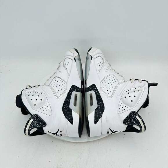 Nike Air Jordan 6 Retro Men Size 10.5 CT8529-112 Reverse Oreo White Black Shoes - Picture 6 of 11